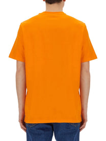 MSGM Men's Shirt Orange