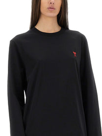 Ami Paris Men's Shirt Con Black