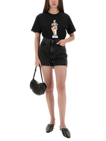 Moschino Jeans Women's Shirt Black