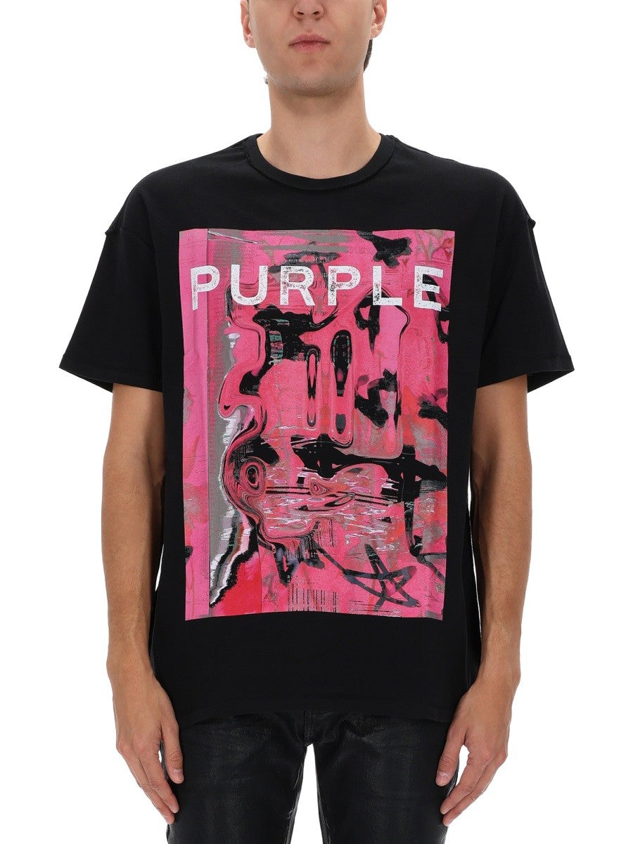 PURPLE BRAND Men's Shirt Black
