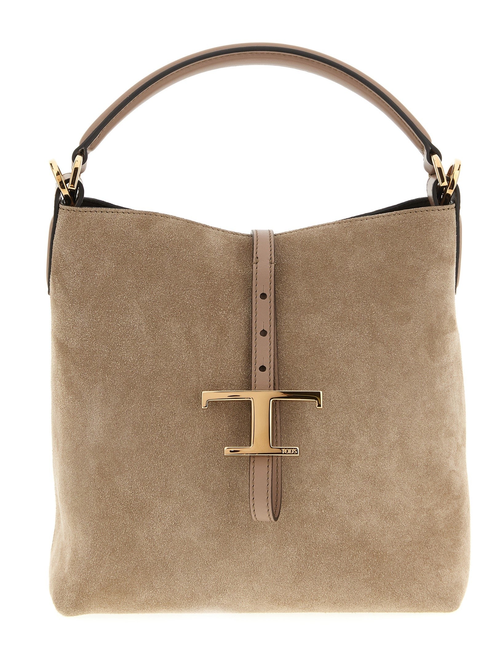Tod's Timeless Mini Bucket Bag Beige