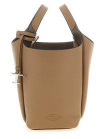 Tod's Timeless Mini Bucket Bag Brown