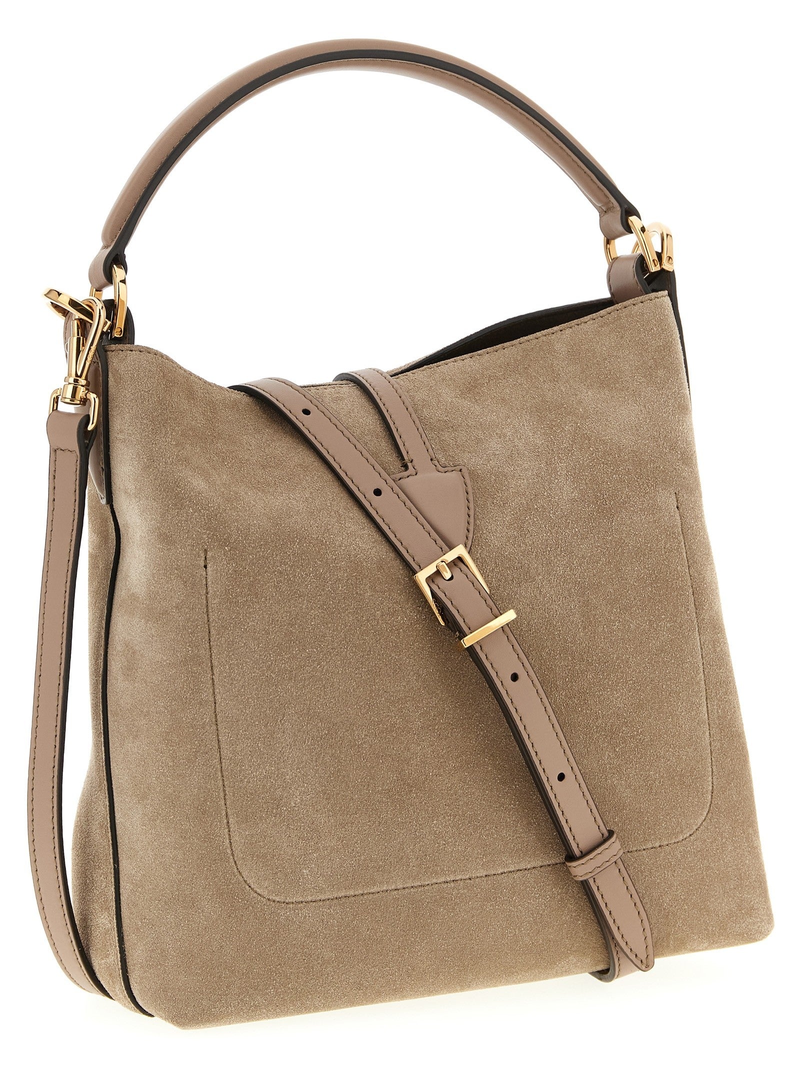 Tod's Timeless Mini Bucket Bag Beige