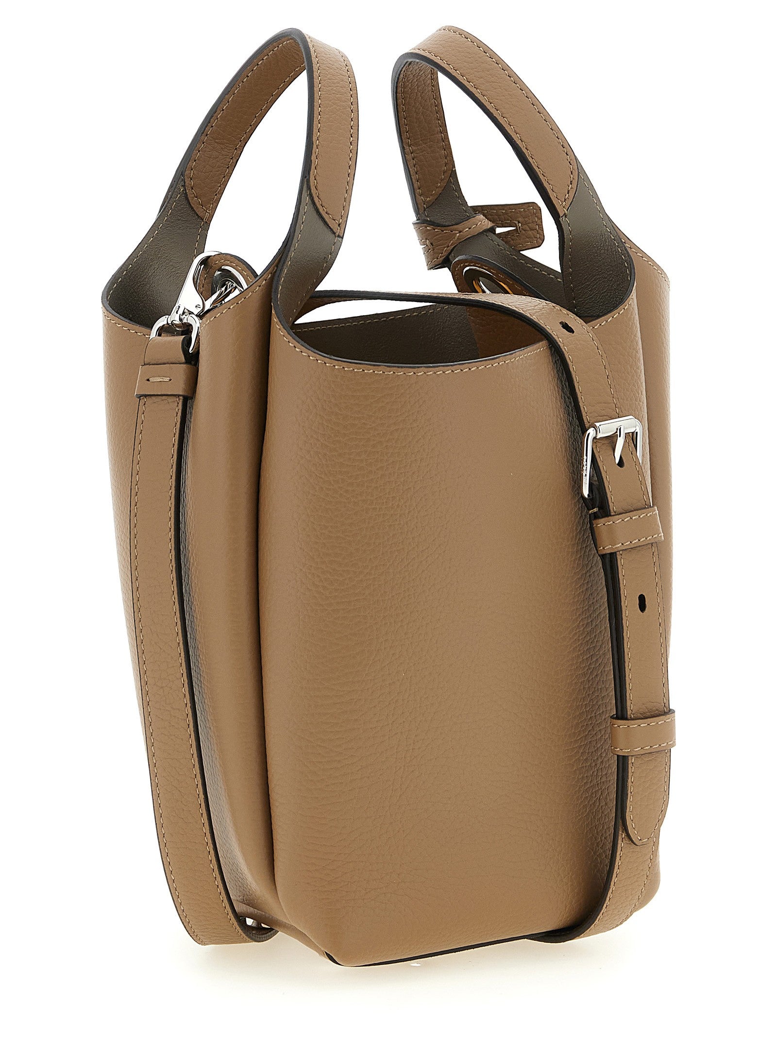 Tod's Timeless Mini Bucket Bag Brown
