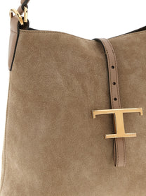 Tod's Timeless Mini Bucket Bag Beige