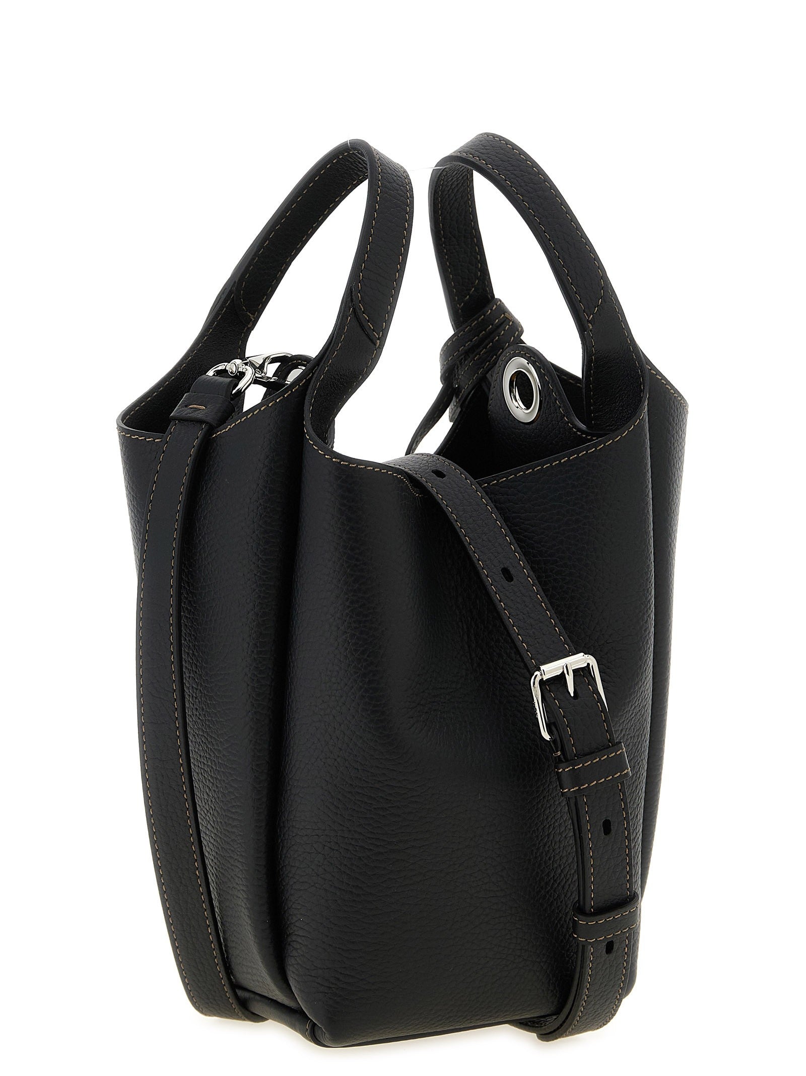 Tod's Timeless Mini Bucket Bag Black