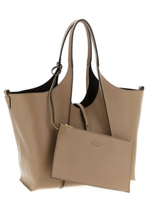 Tod's Timeless Shopping Bag Beige