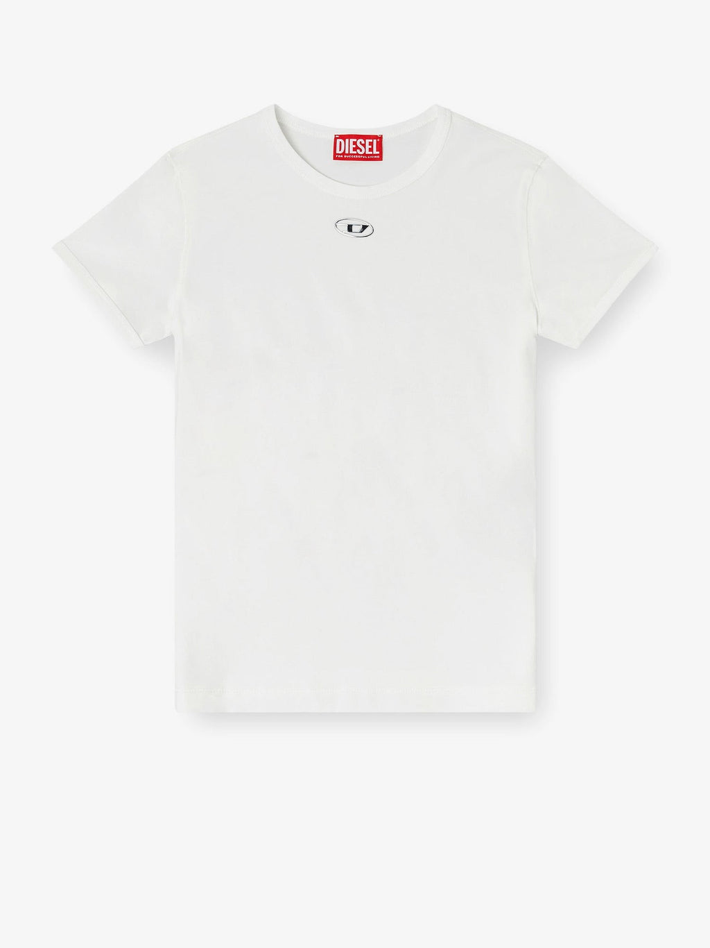 Diesel Women's Uncutieslong OD Shirt White