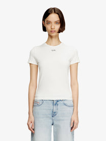 Diesel Women's Uncutieslong OD Shirt White