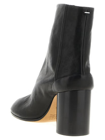 Maison Margiela Women's Leather Tabi Boots Black