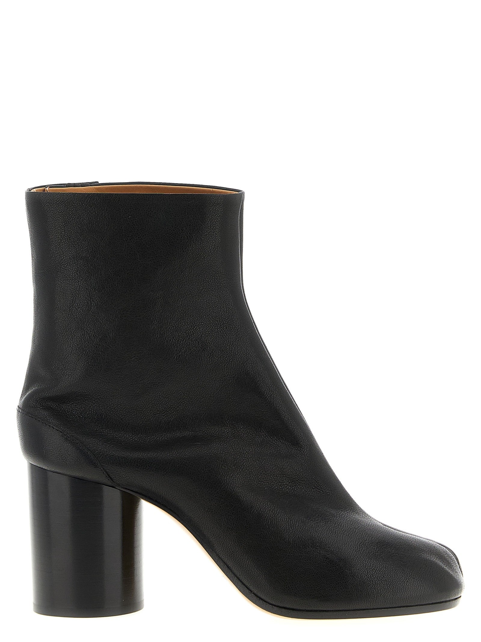 Maison Margiela Women's Leather Tabi Boots Black