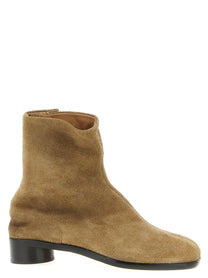 Maison Margiela Tabi Ankle Boots Beige