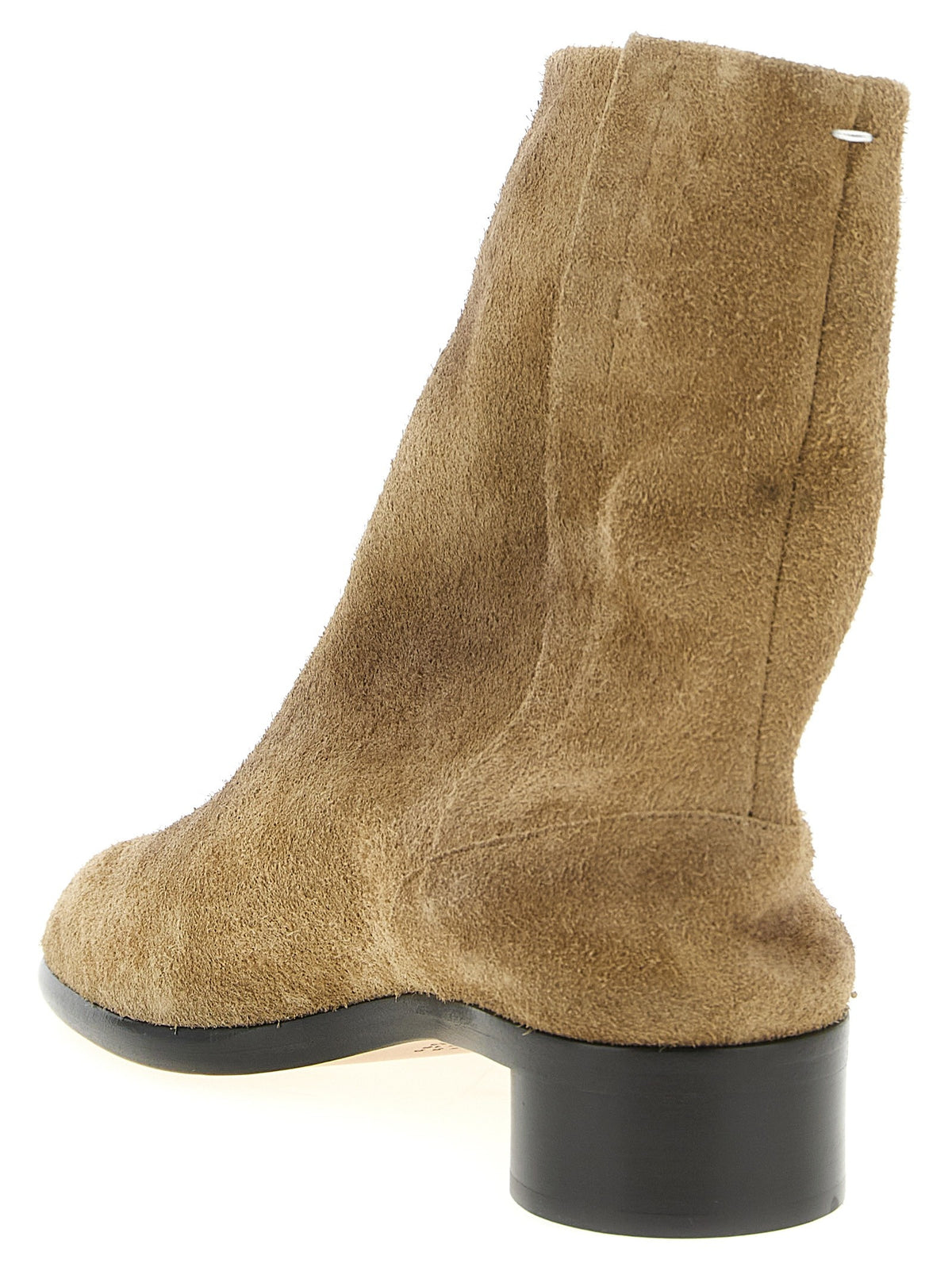 Maison Margiela Tabi Ankle Boots Beige