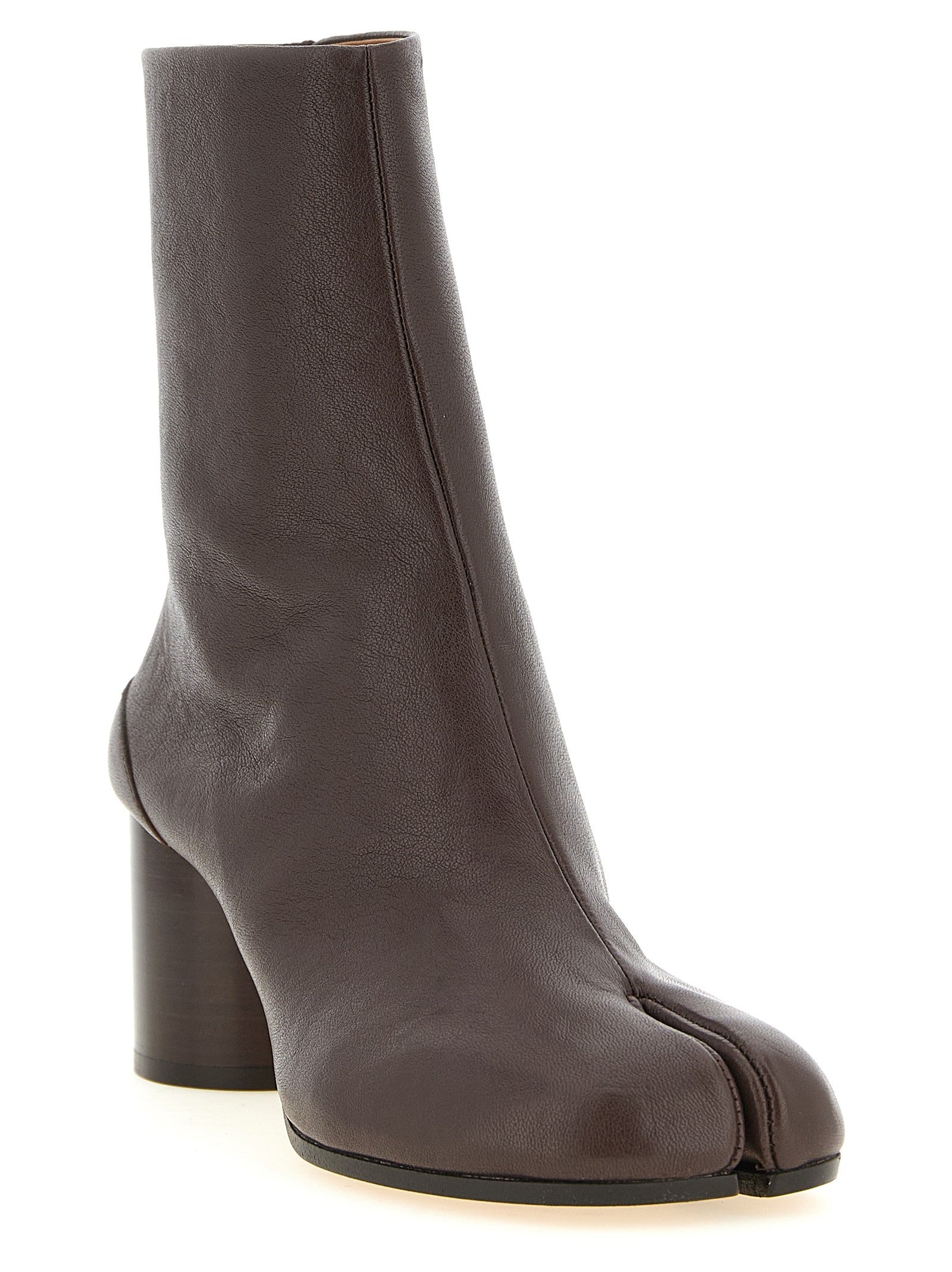 Maison Margiela Tabi Ankle Boots Brown