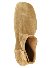 Maison Margiela Tabi Ankle Boots Beige