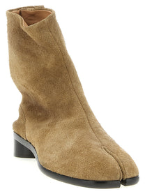 Maison Margiela Tabi Ankle Boots Beige