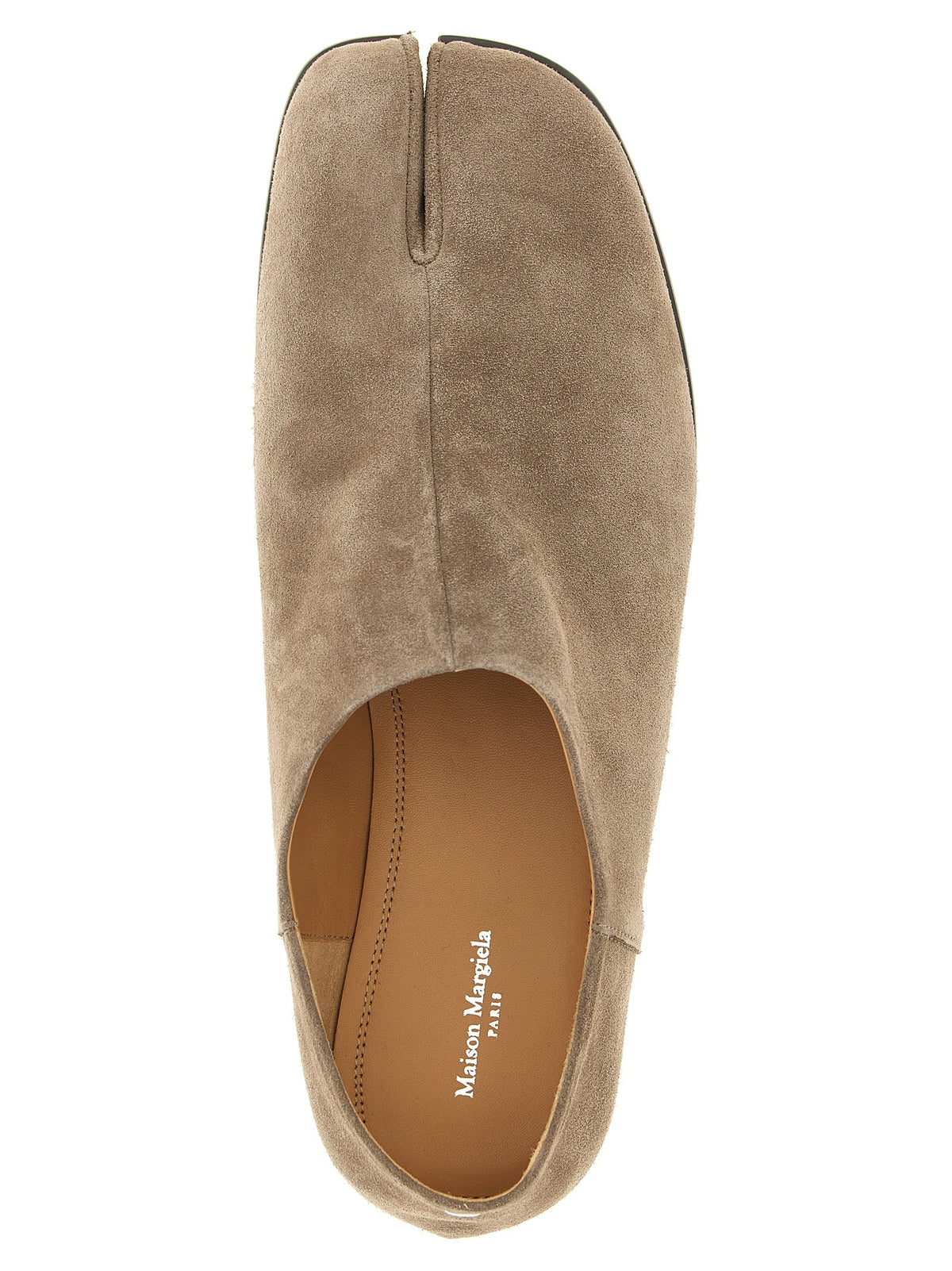 Maison Margiela Tabi Babouche Flat Shoes Beige, view 4