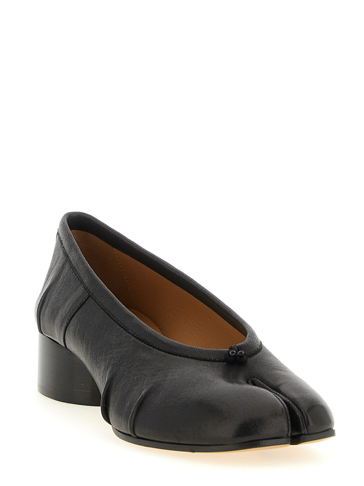 Maison Margiela Tabi Ballet Flats Black, view 2
