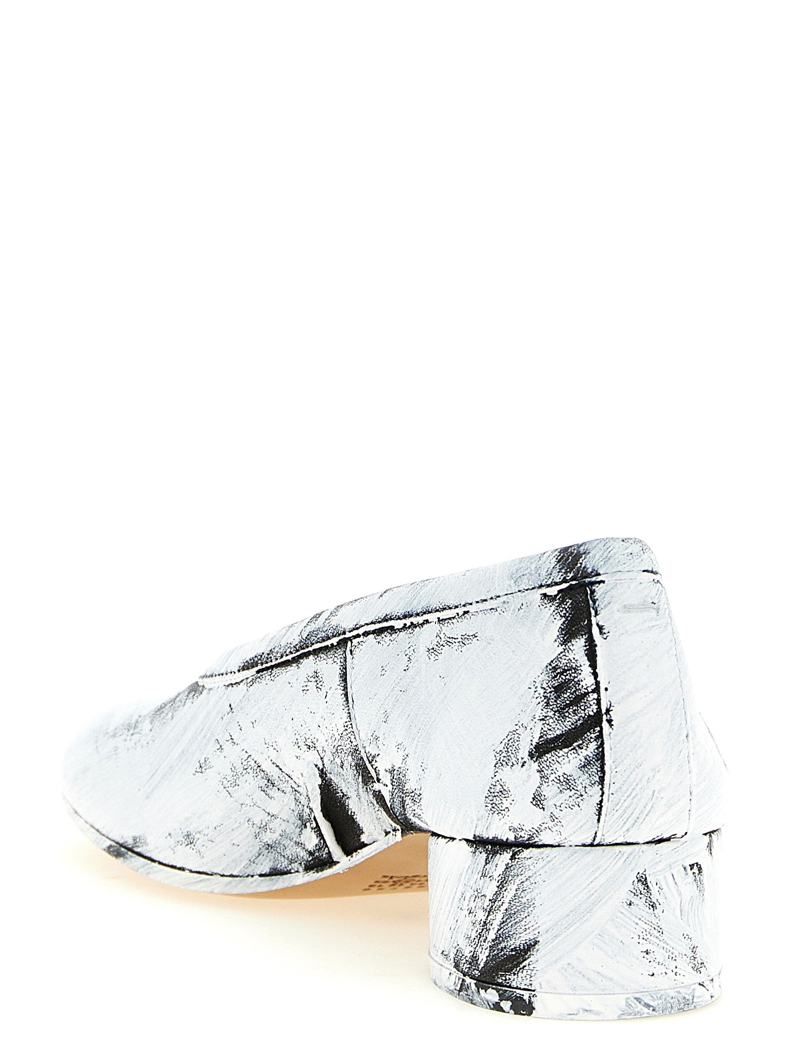 Maison Margiela Tabi Heeled Ballet Flats White
