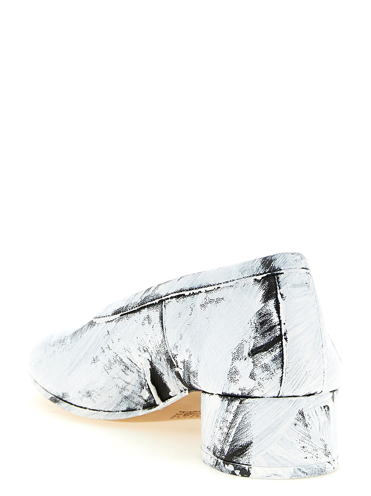 Maison Margiela Tabi Heeled Ballet Flats White, view 3