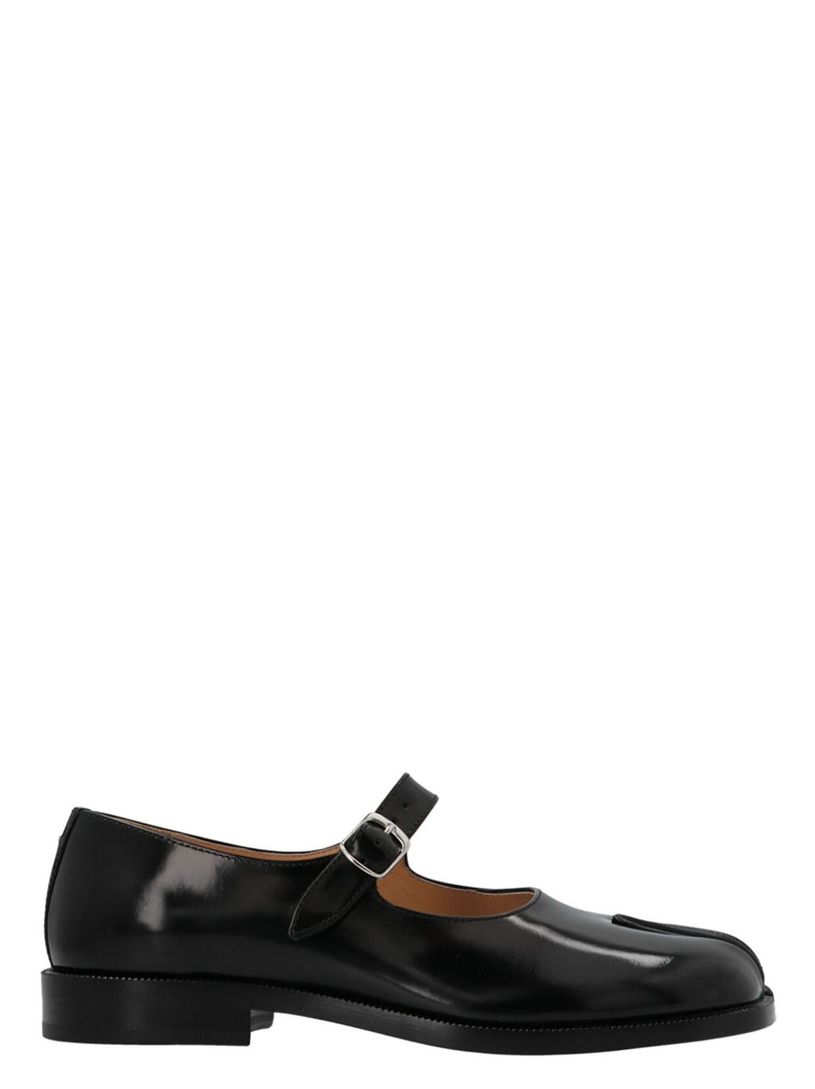 Maison Margiela Tabi Mary Jane Shoes Black
