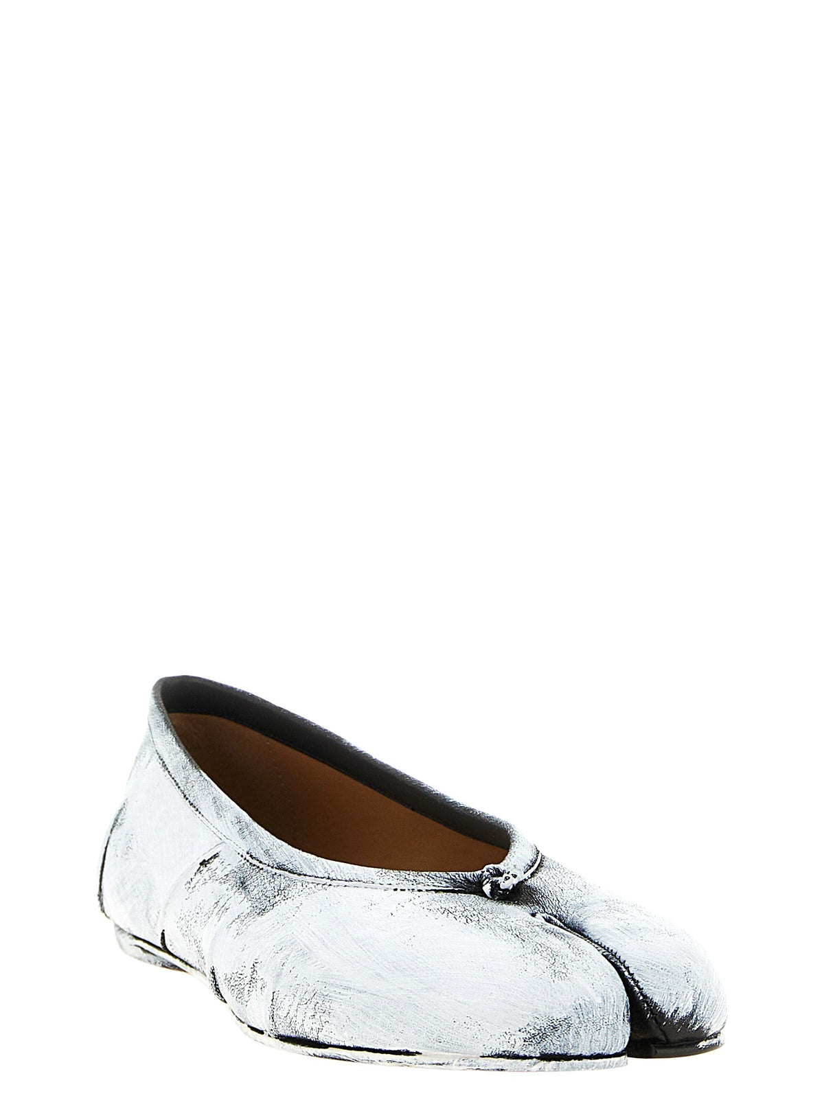 Maison Margiela Tabi New Ballet Flats White