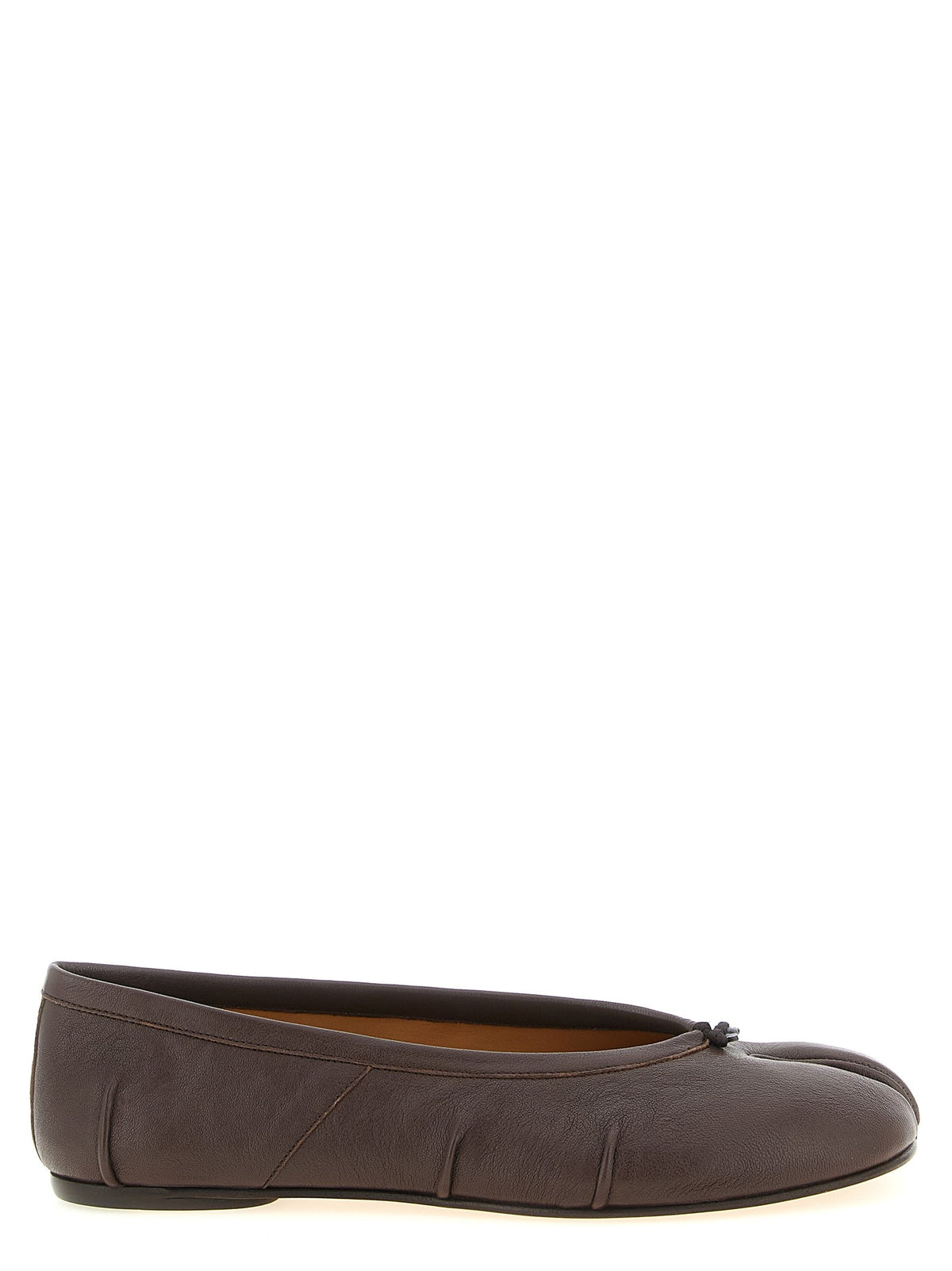 Maison Margiela Tabi New Ballet Flats Brown