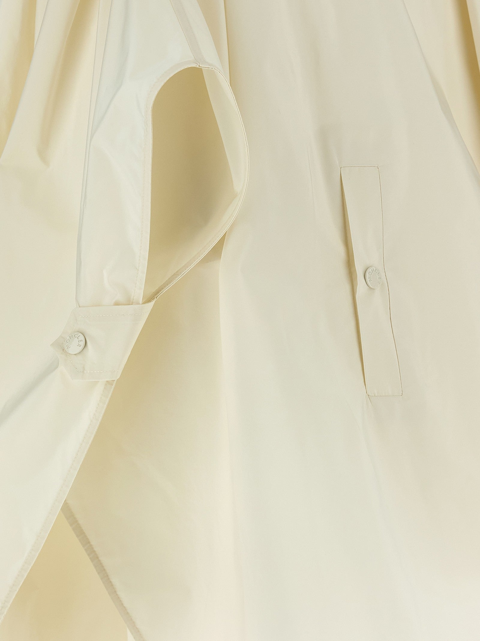 Moncler Taffeta Cape Beige