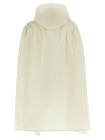 Moncler Taffeta Cape Beige