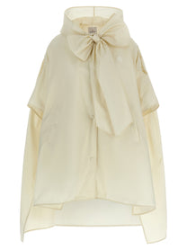 Moncler Taffeta Cape Beige