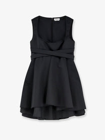 Alexander McQueen Women's Taffetà Dress Black