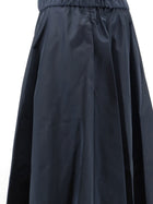 ASPESI Women's Taffeta Long Skirt Blue, view 3