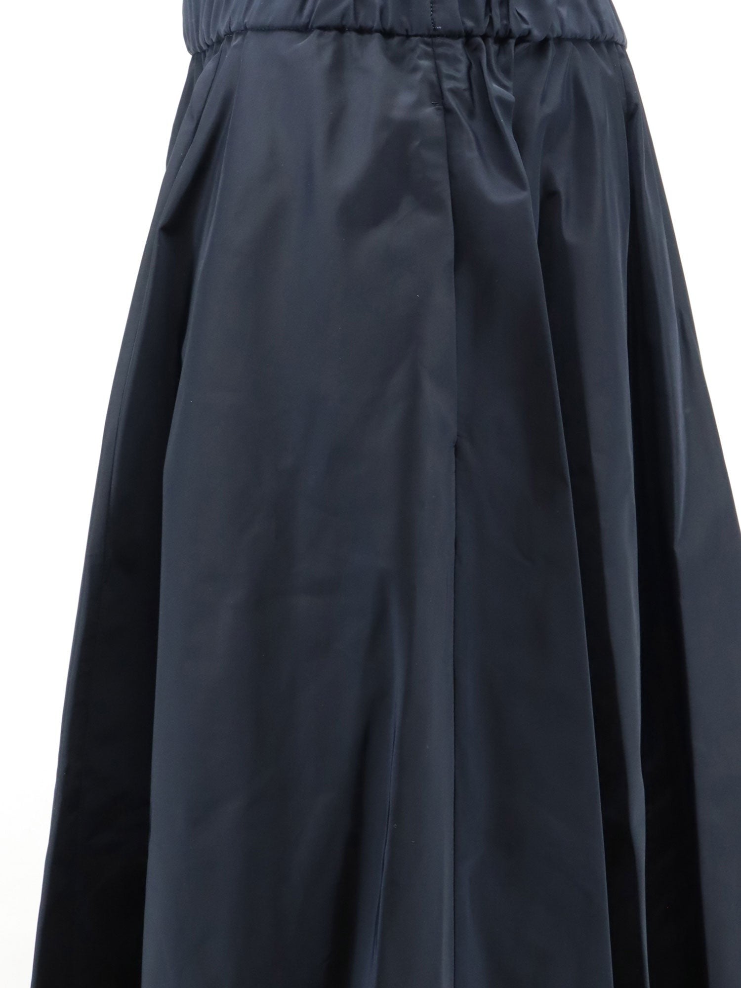 ASPESI Women's Taffeta Long Skirt Blue