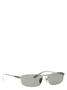 Balenciaga Tag Rectangle Sunglasses Grey, view 2