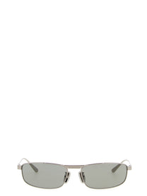Balenciaga Tag Rectangle Sunglasses Grey
