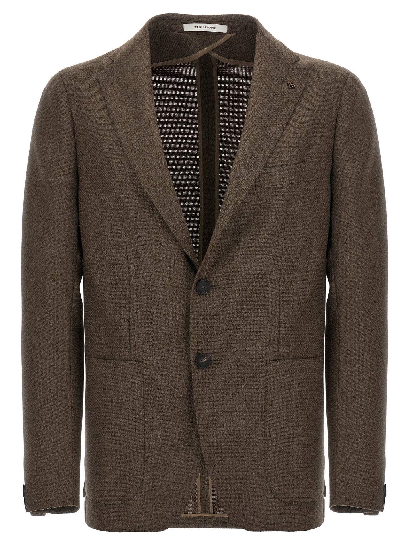TAGLIATORE - TAGLIATORE - Super 100’s wool blazer - Men’s Clothing