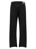 Balenciaga Taglio Regolare Jeans Black