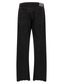 Balenciaga Taglio Regolare Jeans Black