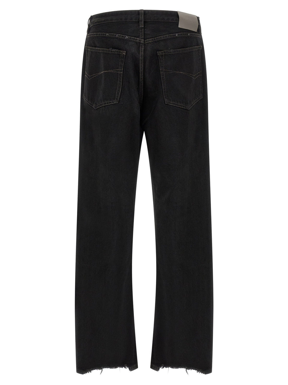 Balenciaga Taglio Regolare Jeans Black