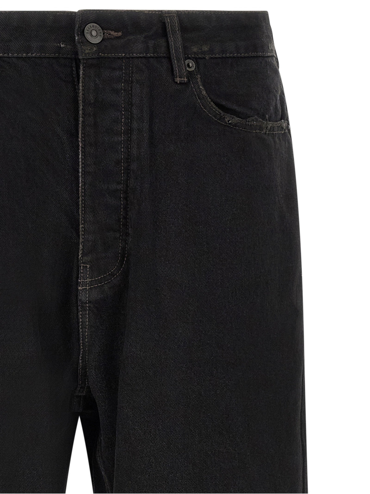 Balenciaga Taglio Regolare Jeans Black