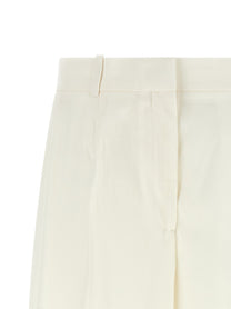 Toteme Tailored Bermuda Shorts White