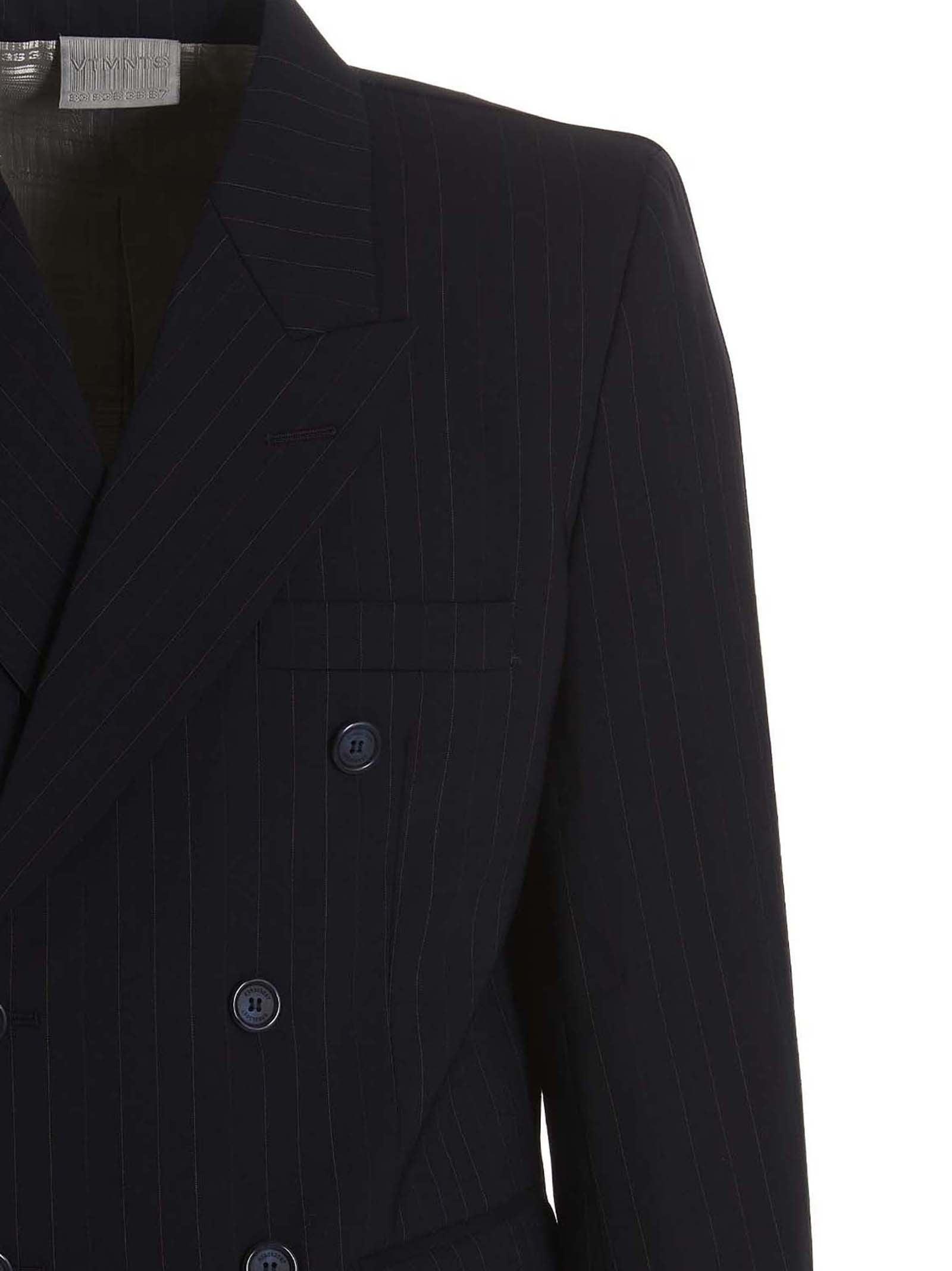 VTMNTS Tailored Blazer Jacket Blue