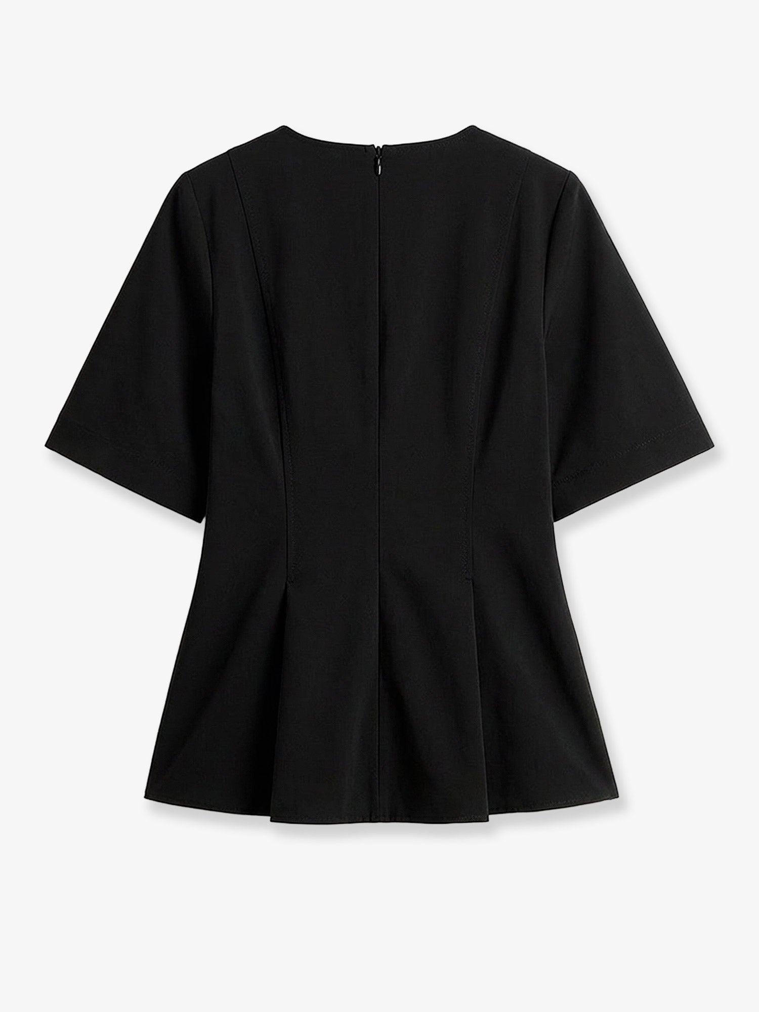 Toteme Women's Tailored Cotton Top Black