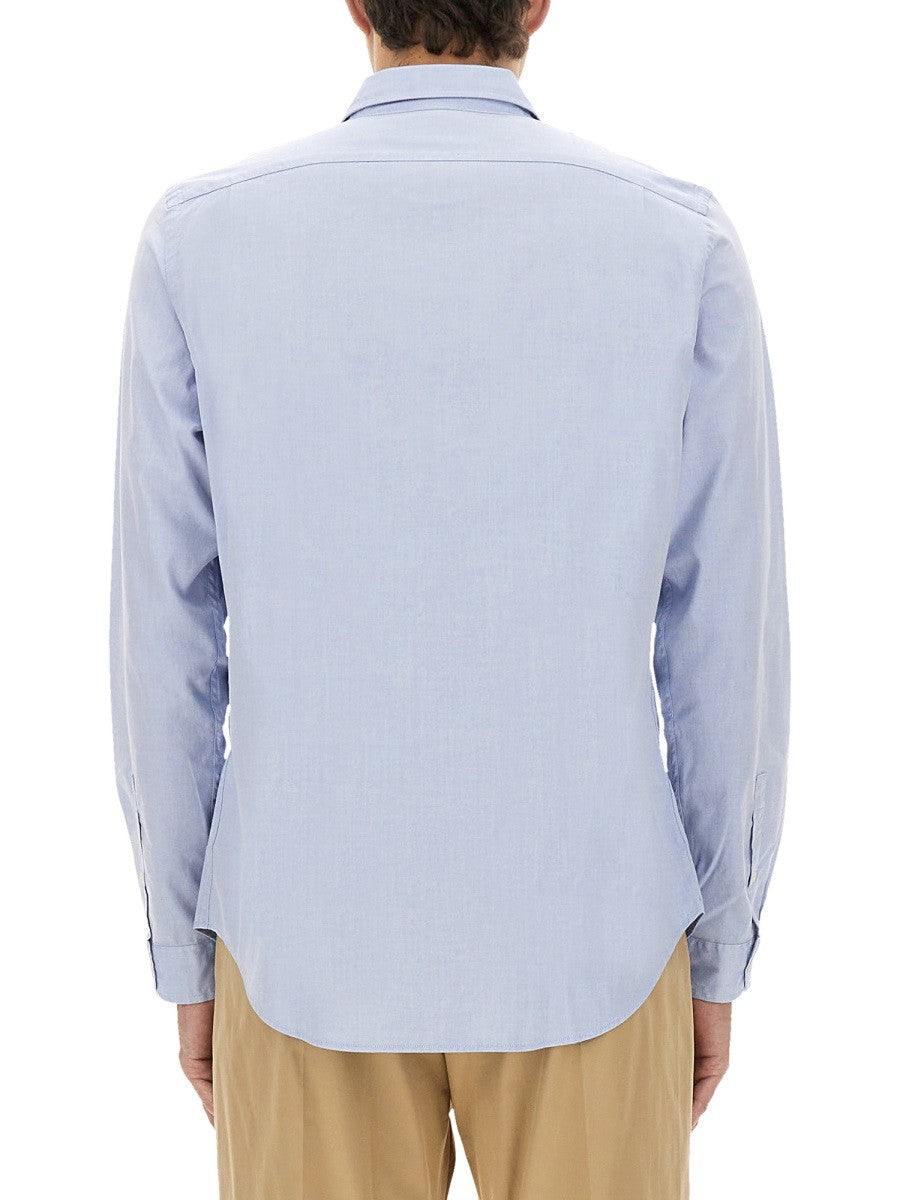 Ps By Paul Smith Men's Tailored Fit Shirt Blue
