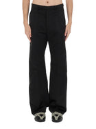 Rick Owens Men's Tailored Geth Pants Black, view 6