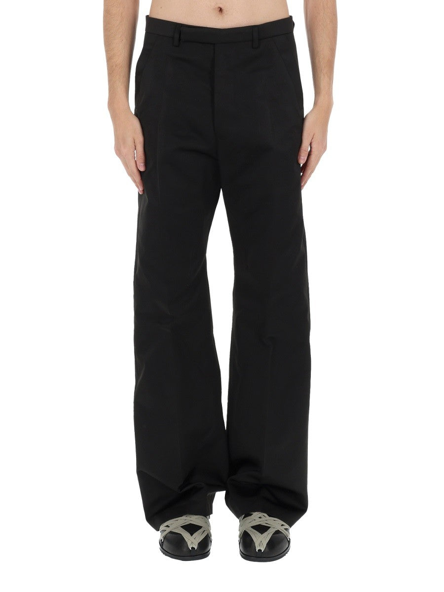 Rick Owens Men's Tailored Geth Pants Black