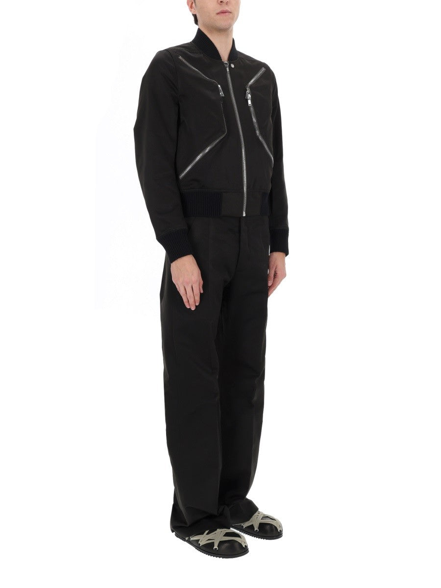 Rick Owens Men's Tailored Geth Pants Black
