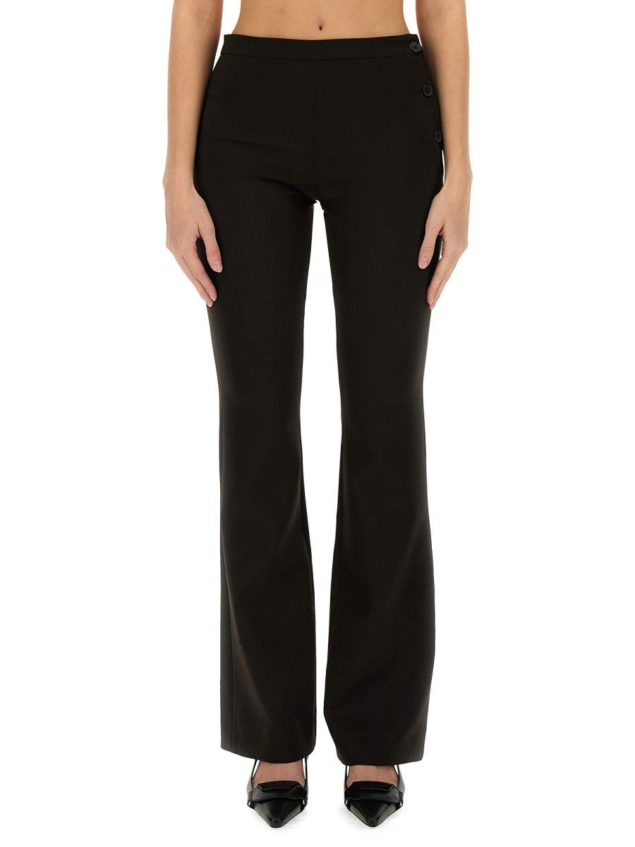 courrèges Women's Tailored Pants Oblique Brown