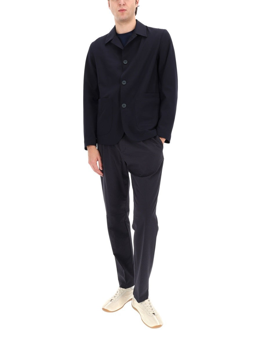 Herno Men's Tailored Pants Blue