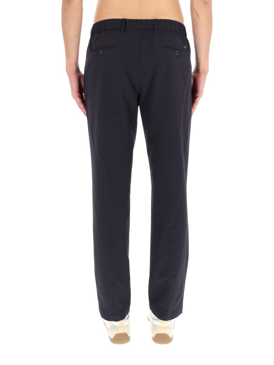 Herno Men's Tailored Pants Blue